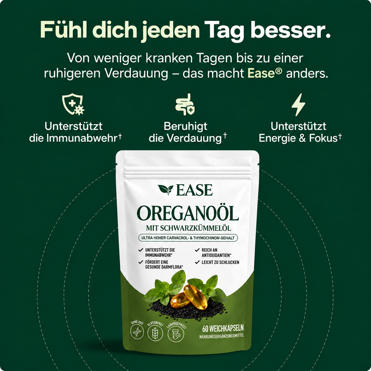Ein ruhigerer Bauch beginnt hier