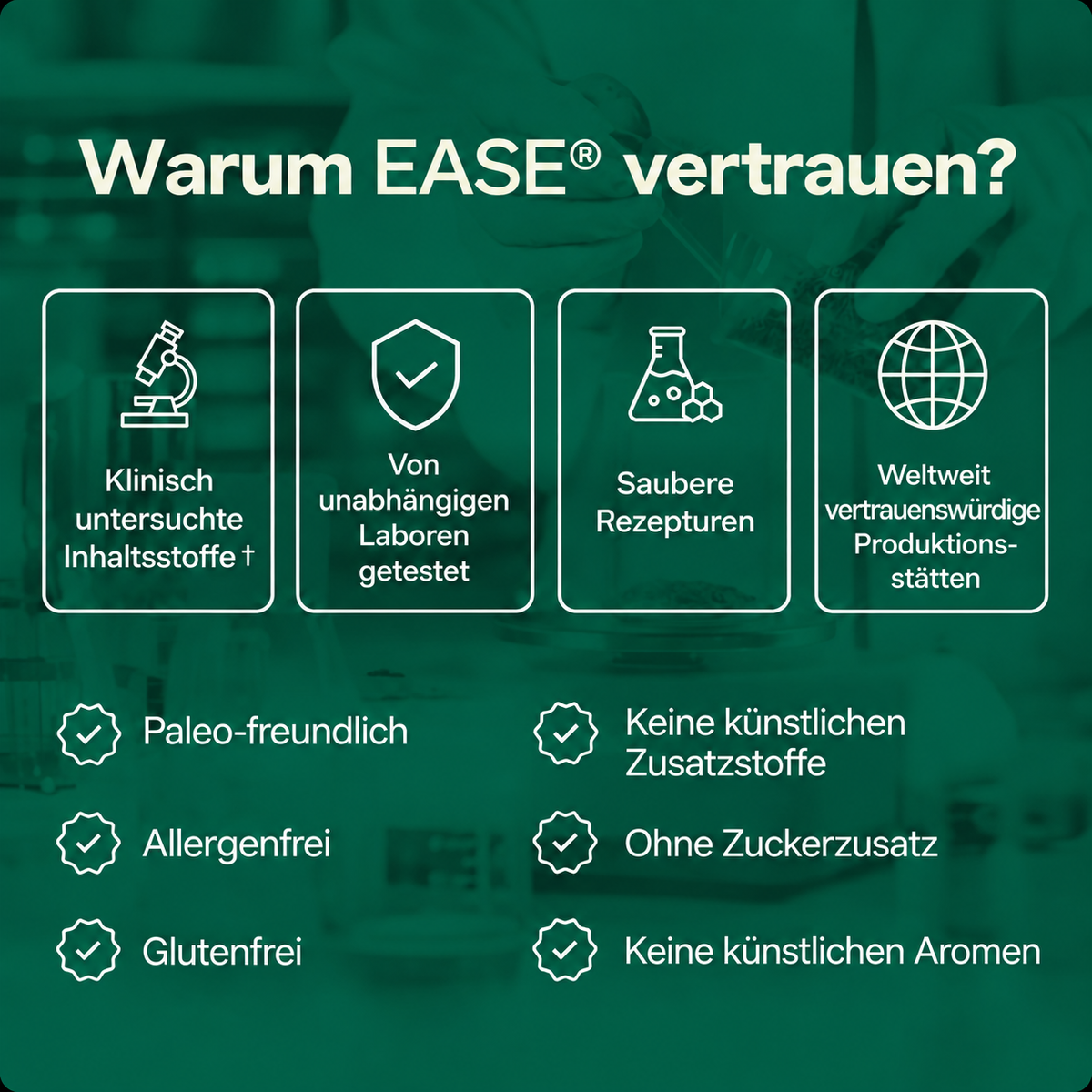 Ein ruhigerer Bauch beginnt hier